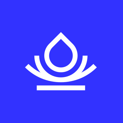 Splash Awards Logo - white sign on blue background
