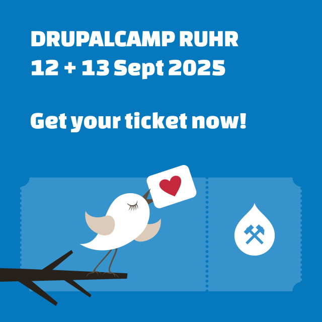 Veranstaltungstitelbild DrupalCamp Ruhr 2025